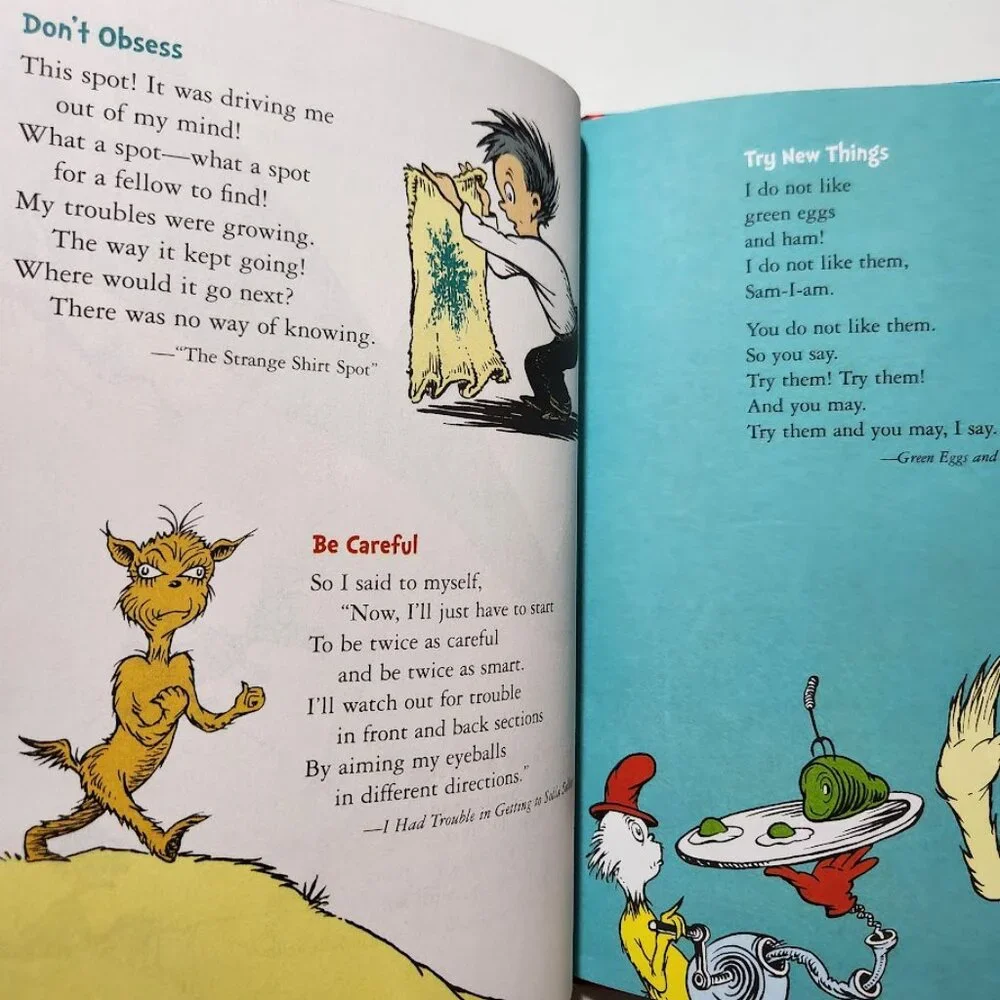Dr. Seuss Rare Book Seuss-isms Guide to Life for Those Just Starting Out Baby